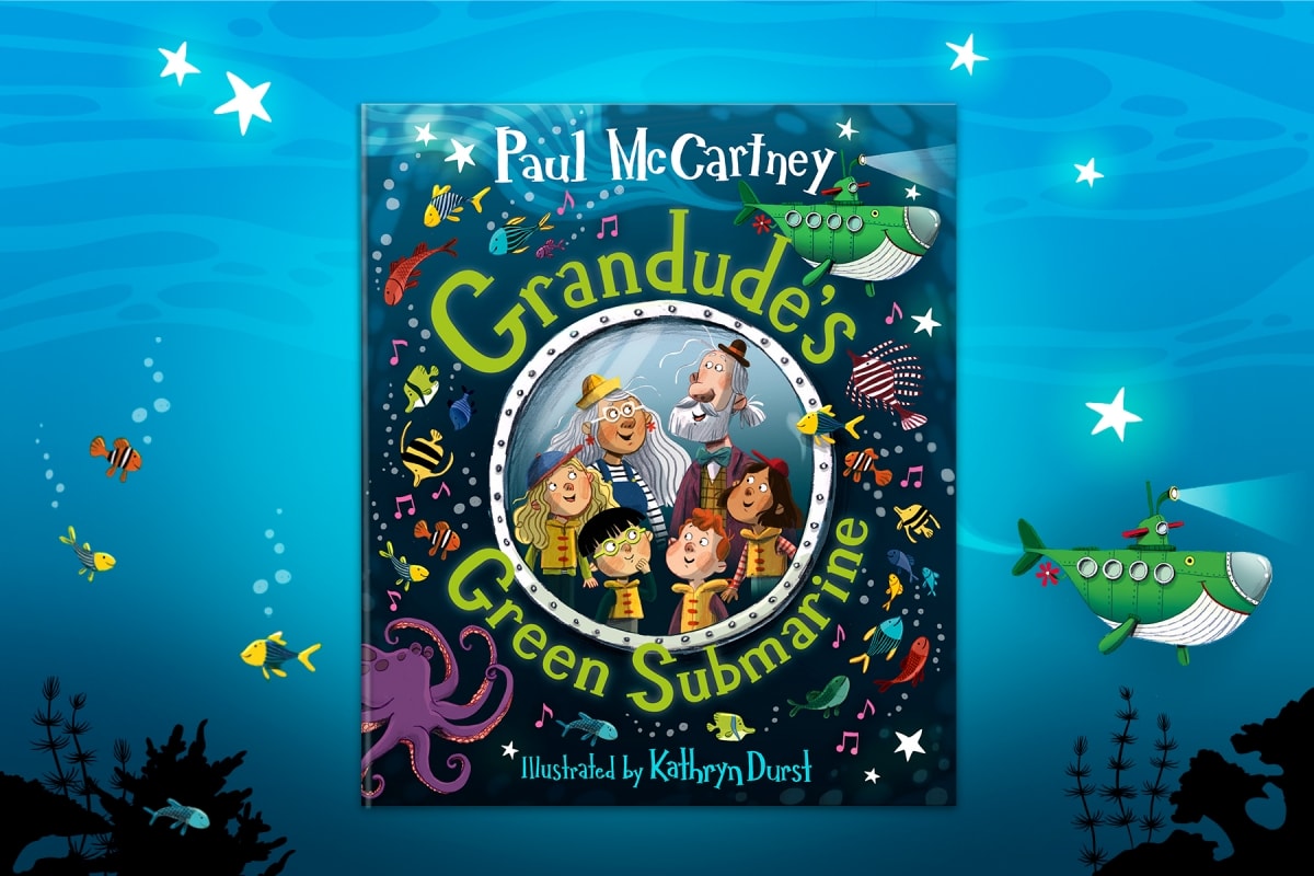 Paul McCartney’s first picture book, New York Times Number 1 bestseller, introduced a magical grandpa Grandude, inspired by a nickname from Paul’s own four grandchildren(圖1)