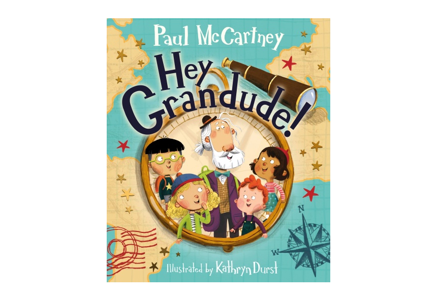 Paul McCartney’s first picture book, New York Times Number 1 bestseller, introduced a magical grandpa Grandude, inspired by a nickname from Paul’s own four grandchildren(圖2)