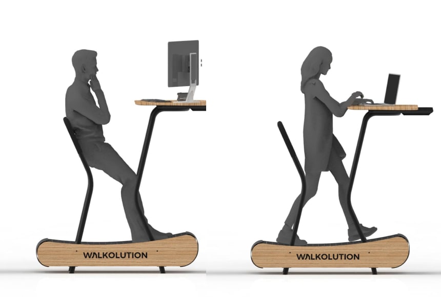 Treadmill at your work station, stay in shape and productive(圖11)