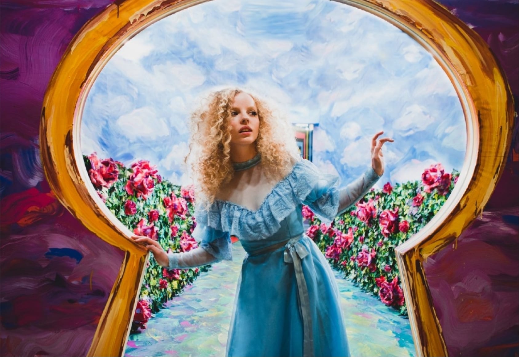 Wonderland Dreams by Alexa Meade, Photo by Ruby June