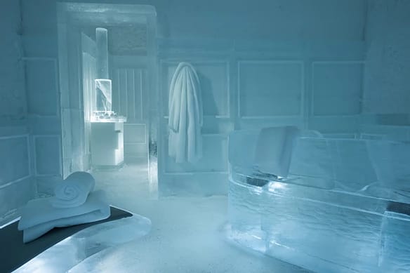 Icehotel 365 was constructed …