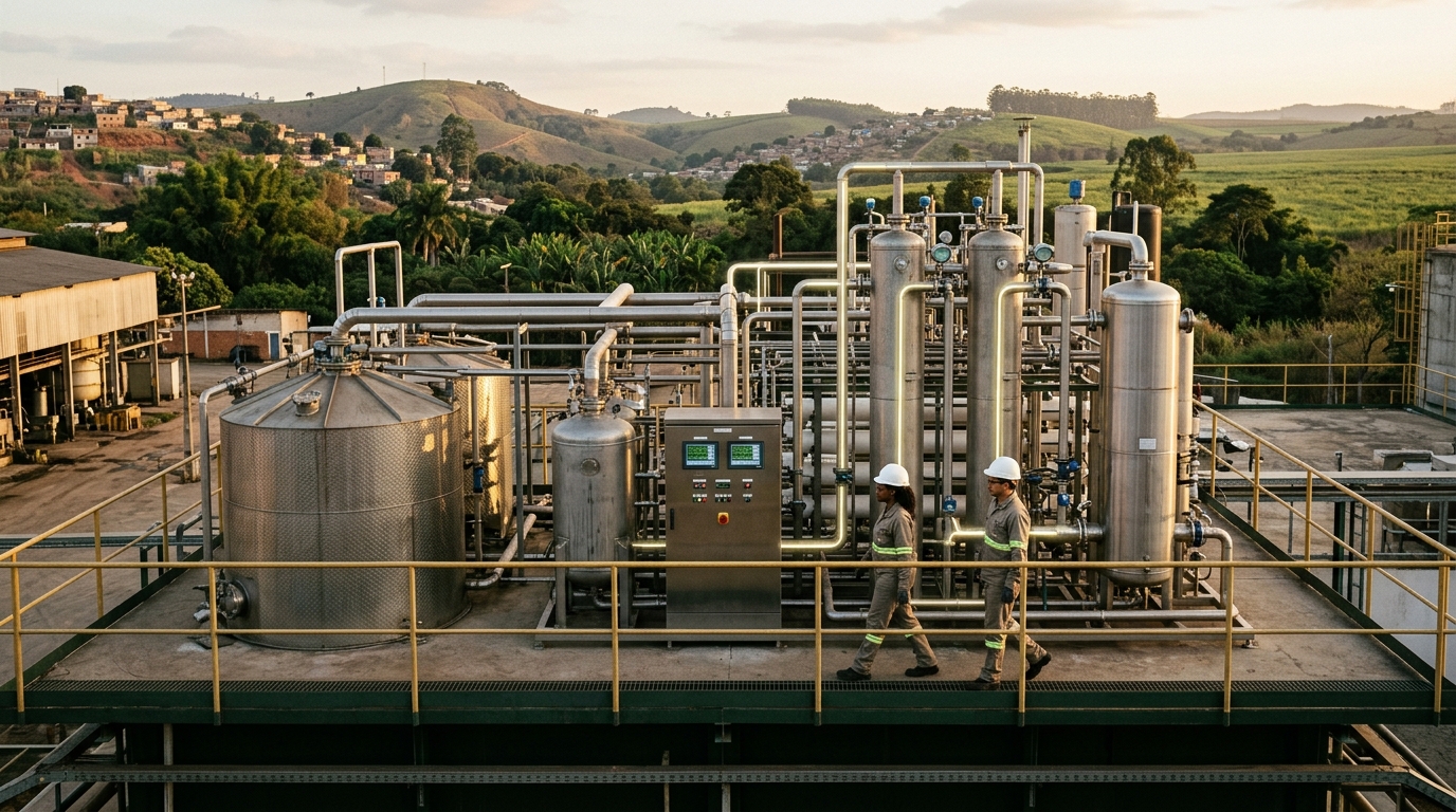 Biomethane from Sugarcane Vinasse