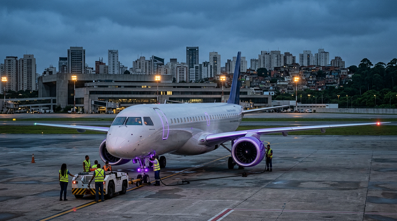 E-Jet E2 Regional Aircraft