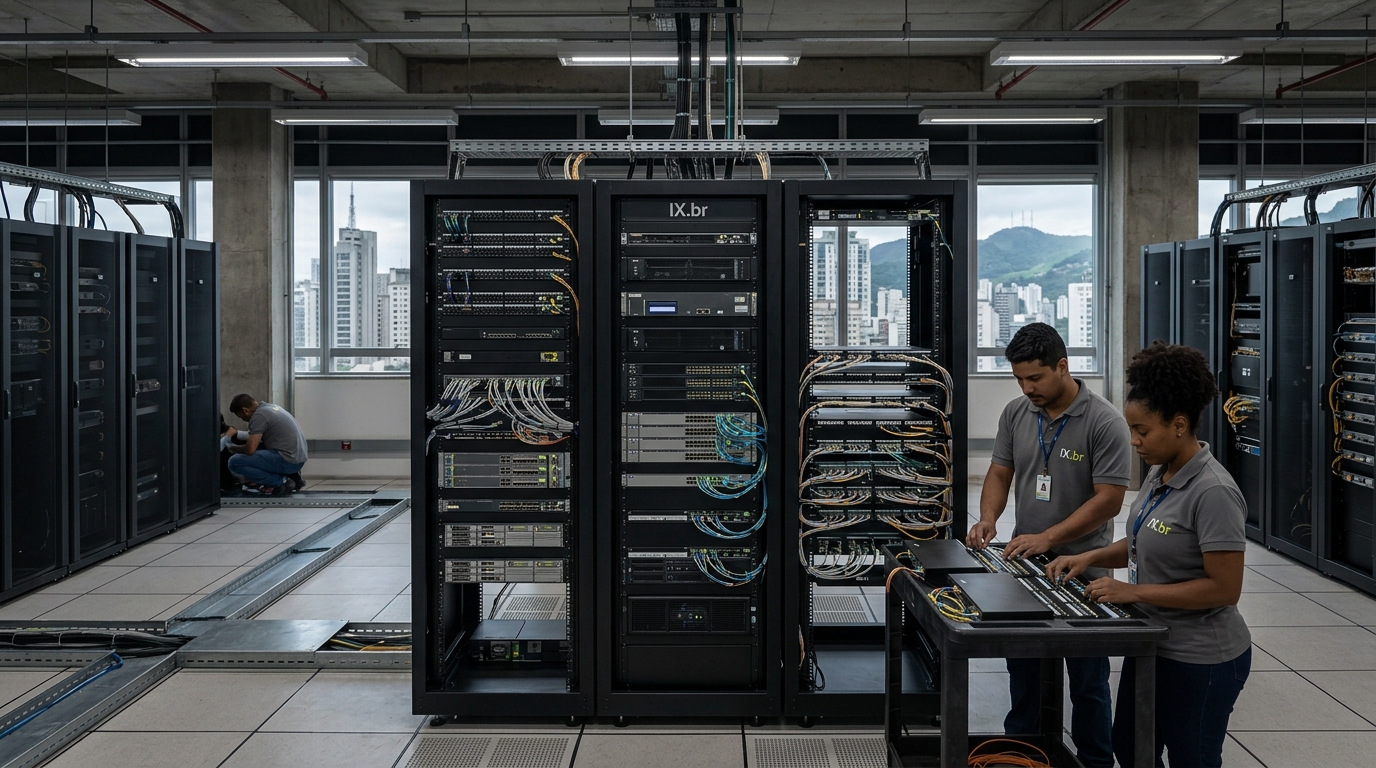 IX.br Internet Exchange Network