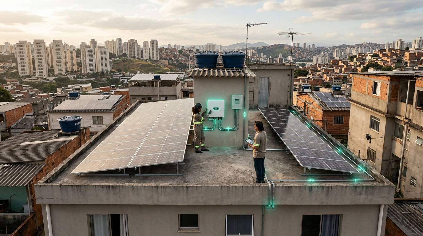 Distributed Solar (Rooftop + Net Metering)