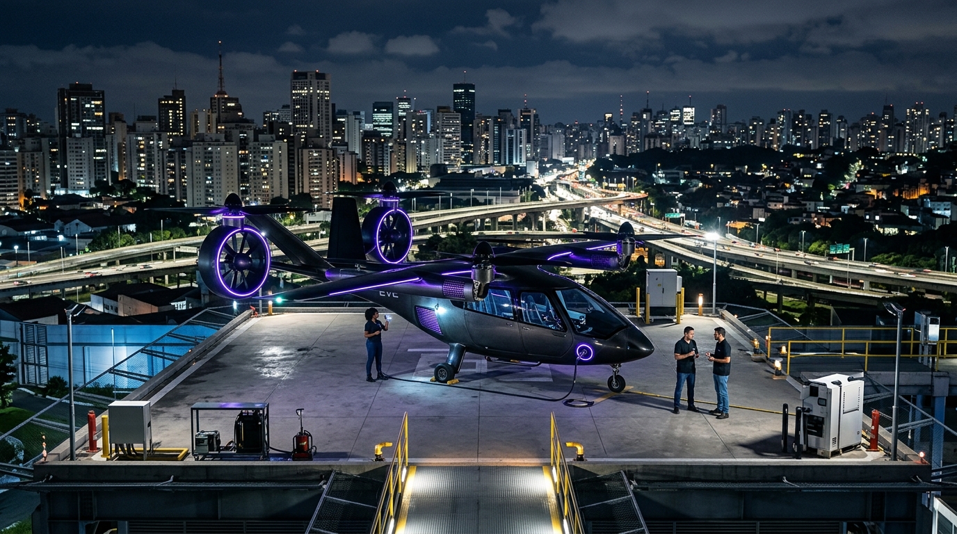 eVTOL Electric Air Taxi