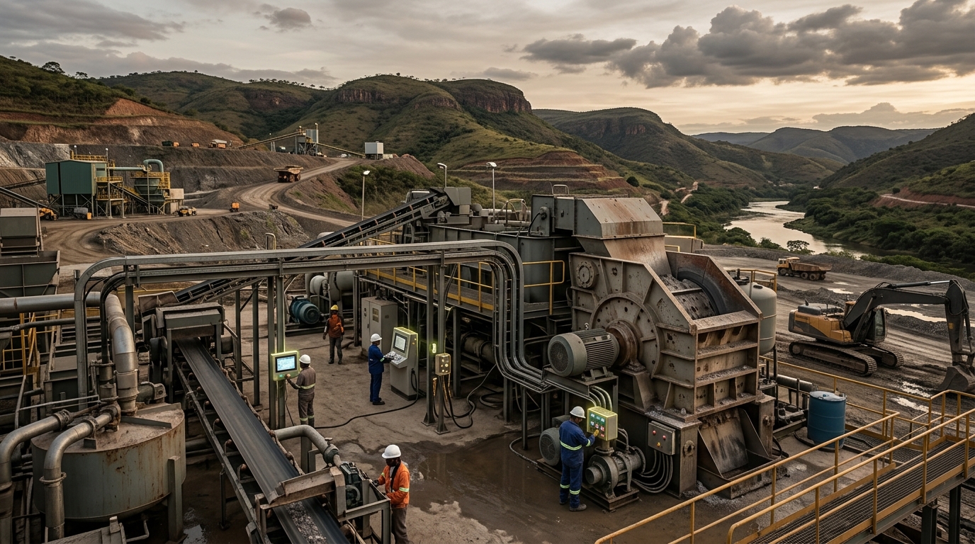 Lithium Mining and Processing (Jequitinhonha Valley)