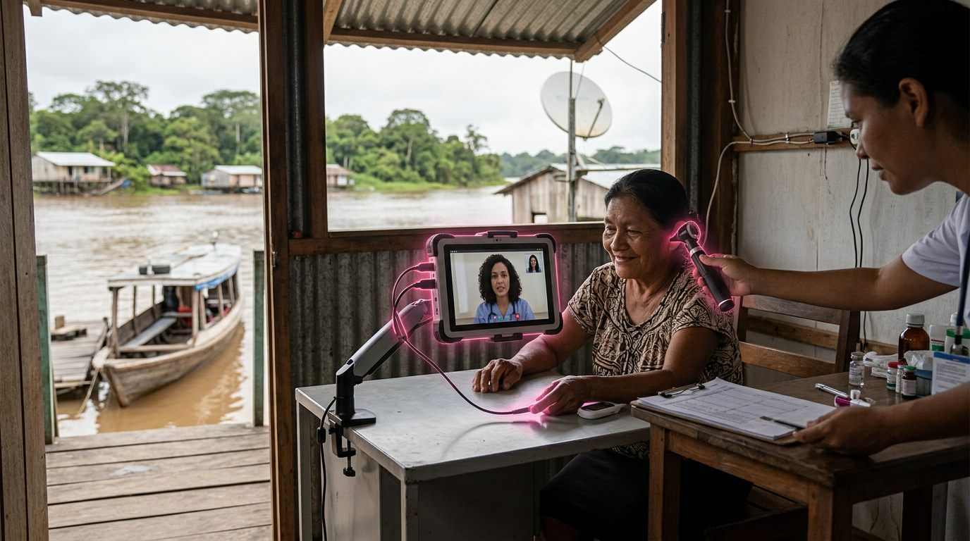 Telemedicine for Remote and Riverine Communities