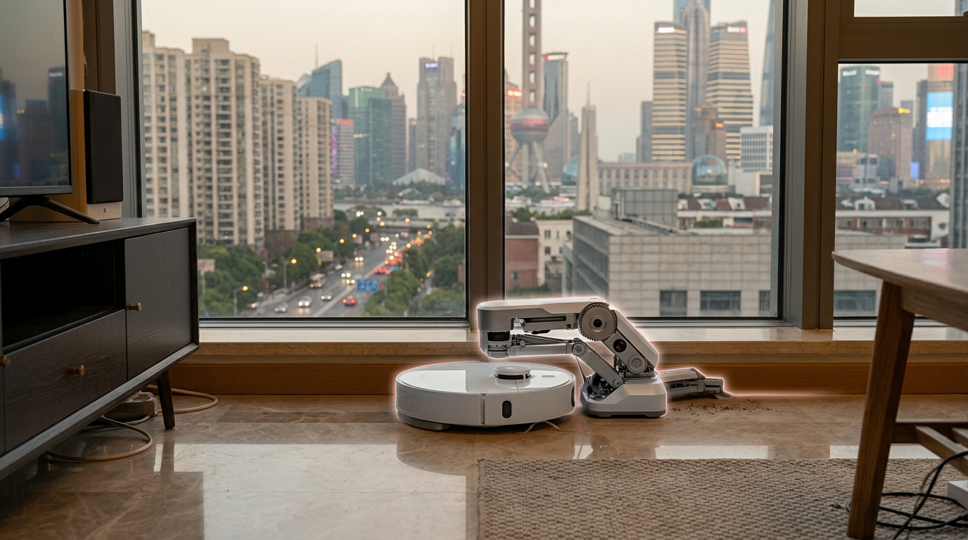 Robotic Cleaning with Bionic Arms