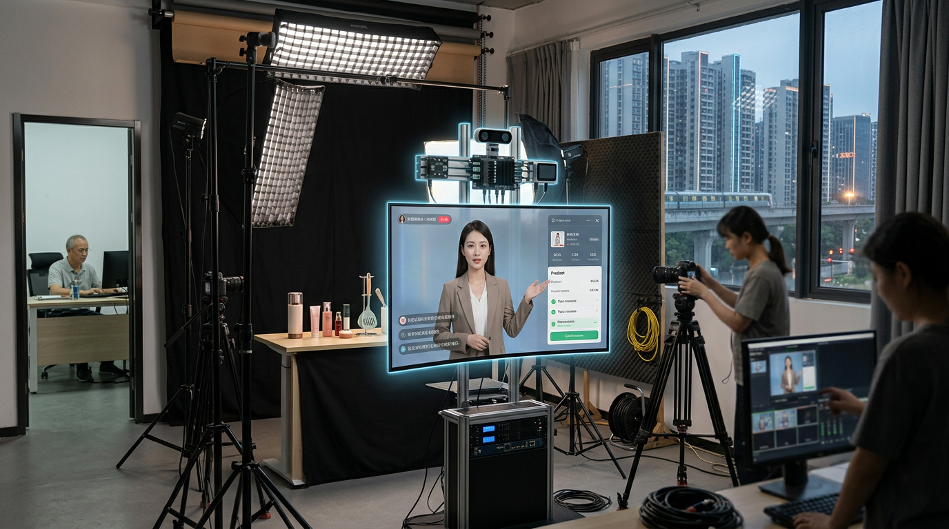 AI Avatar Livestream Commerce