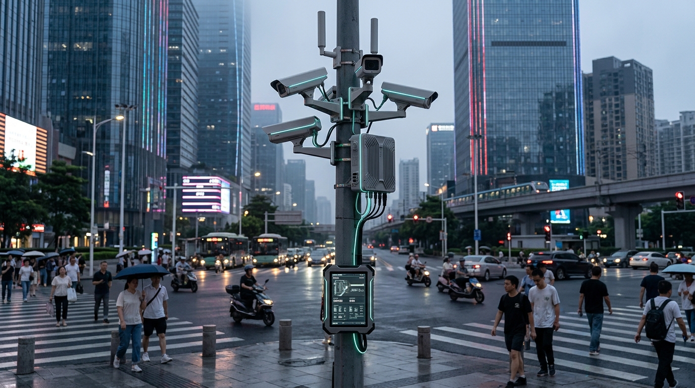 AI-Powered Urban Surveillance and Smart City Export