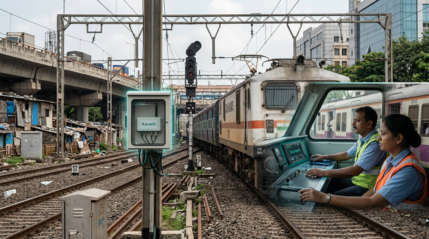 Kavach Automatic Train Protection System