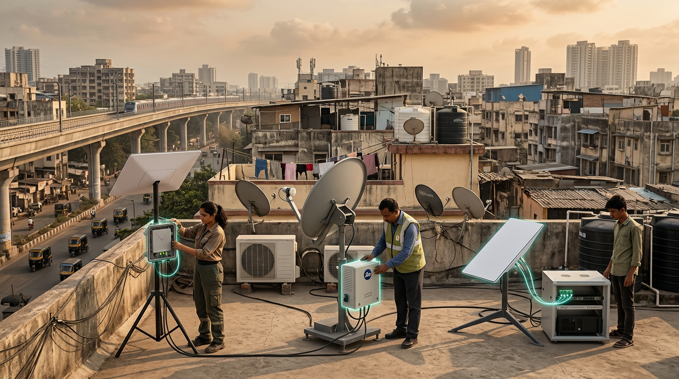 Satellite Internet Market: Starlink vs Jio vs OneWeb