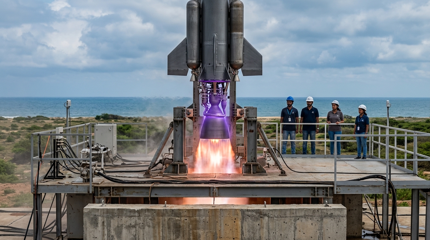 Agnikul Cosmos 3D-Printed Rocket Engines