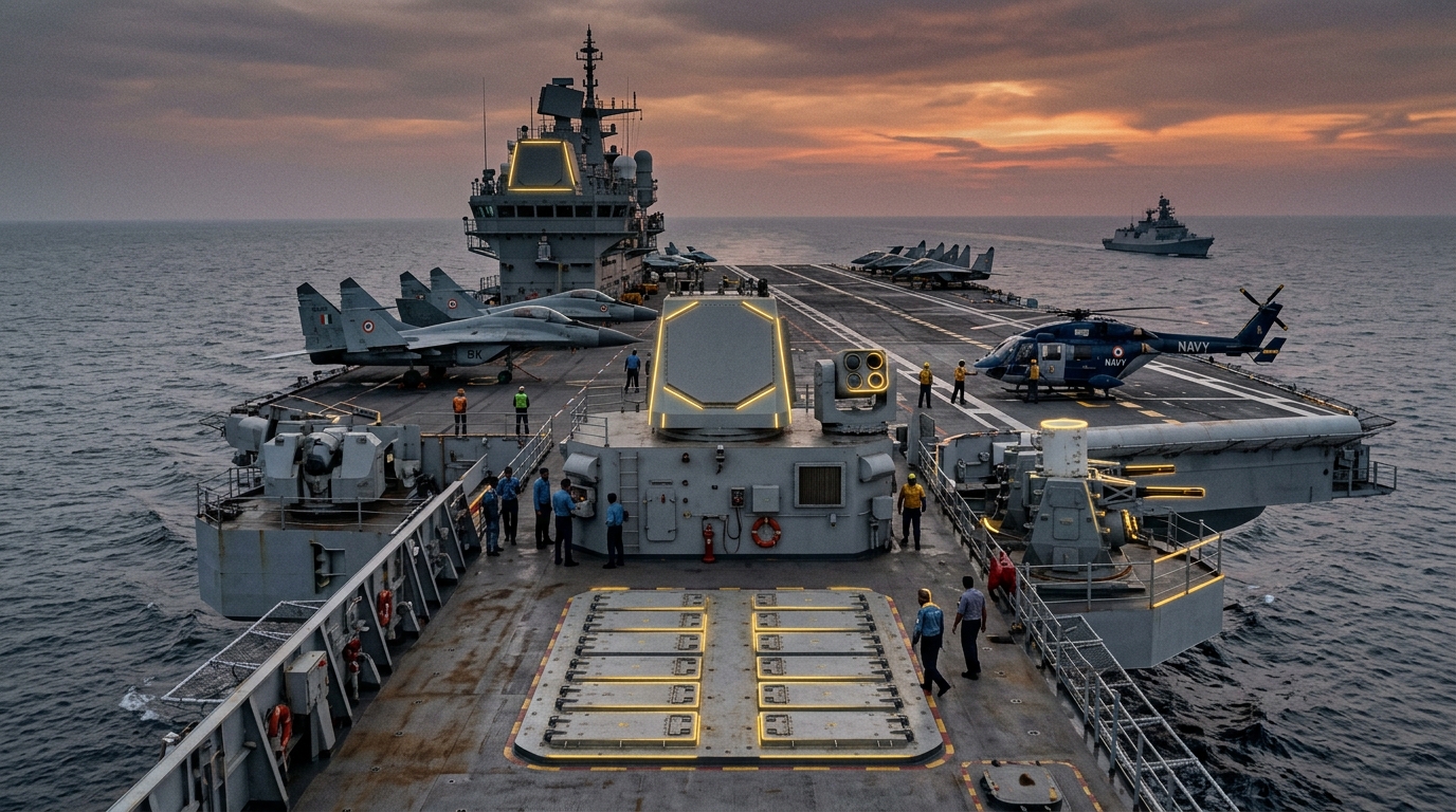 INS Vikrant Indigenous Aircraft Carrier