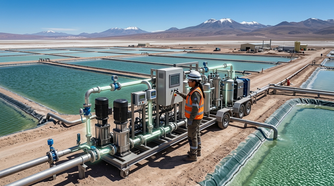 Lithium Brine Extraction at Scale