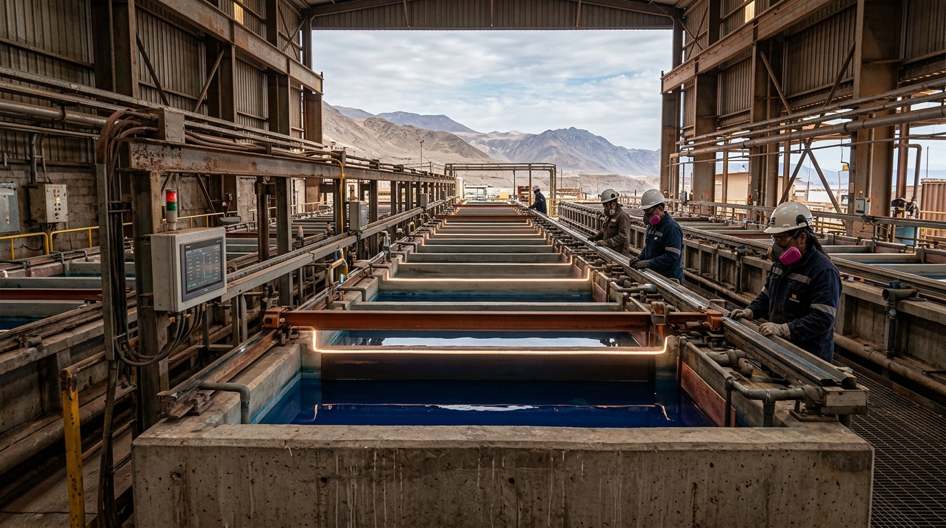 Advanced Copper Electrorefining & Smelting