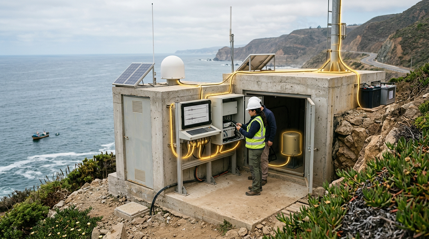 Chile National Seismic Early Warning Network