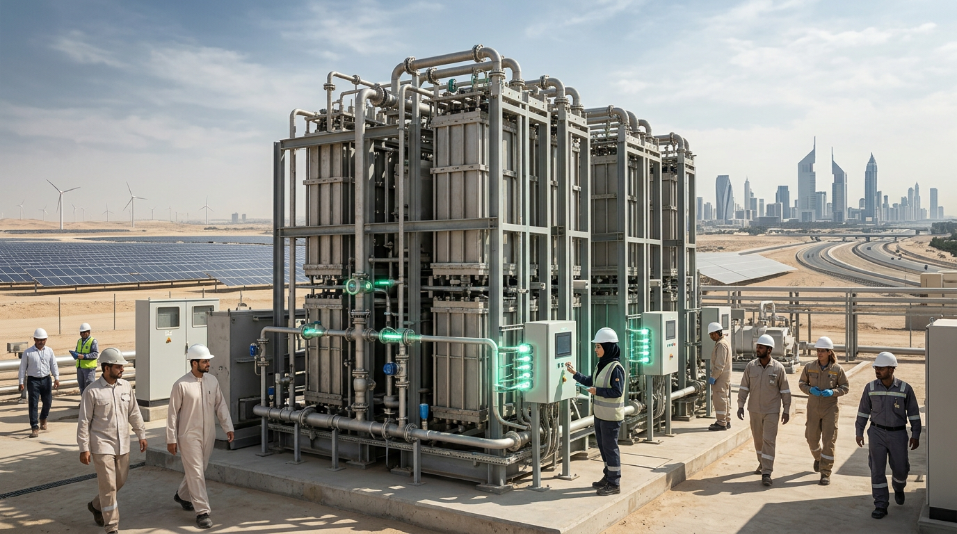 Gigawatt-Scale Green Hydrogen Electrolysis