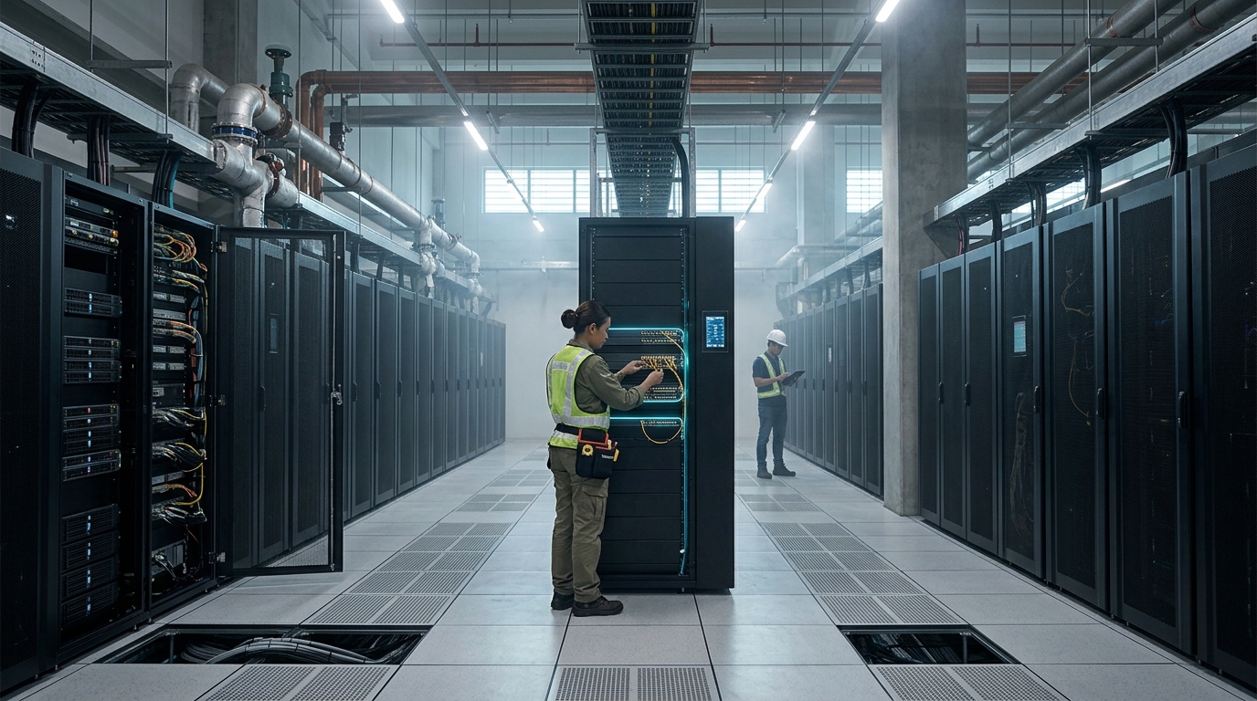 Hyperscale Data Center Corridor
