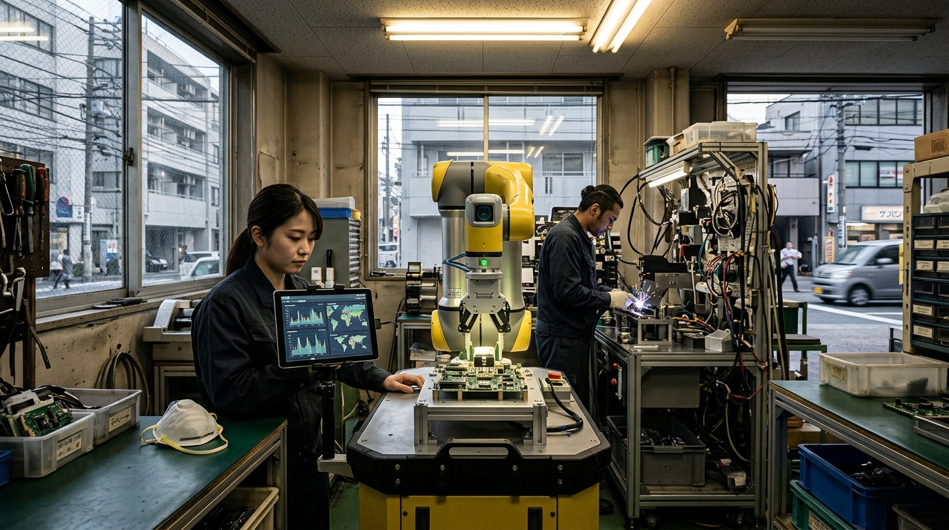 AI-Enhanced Collaborative Robots