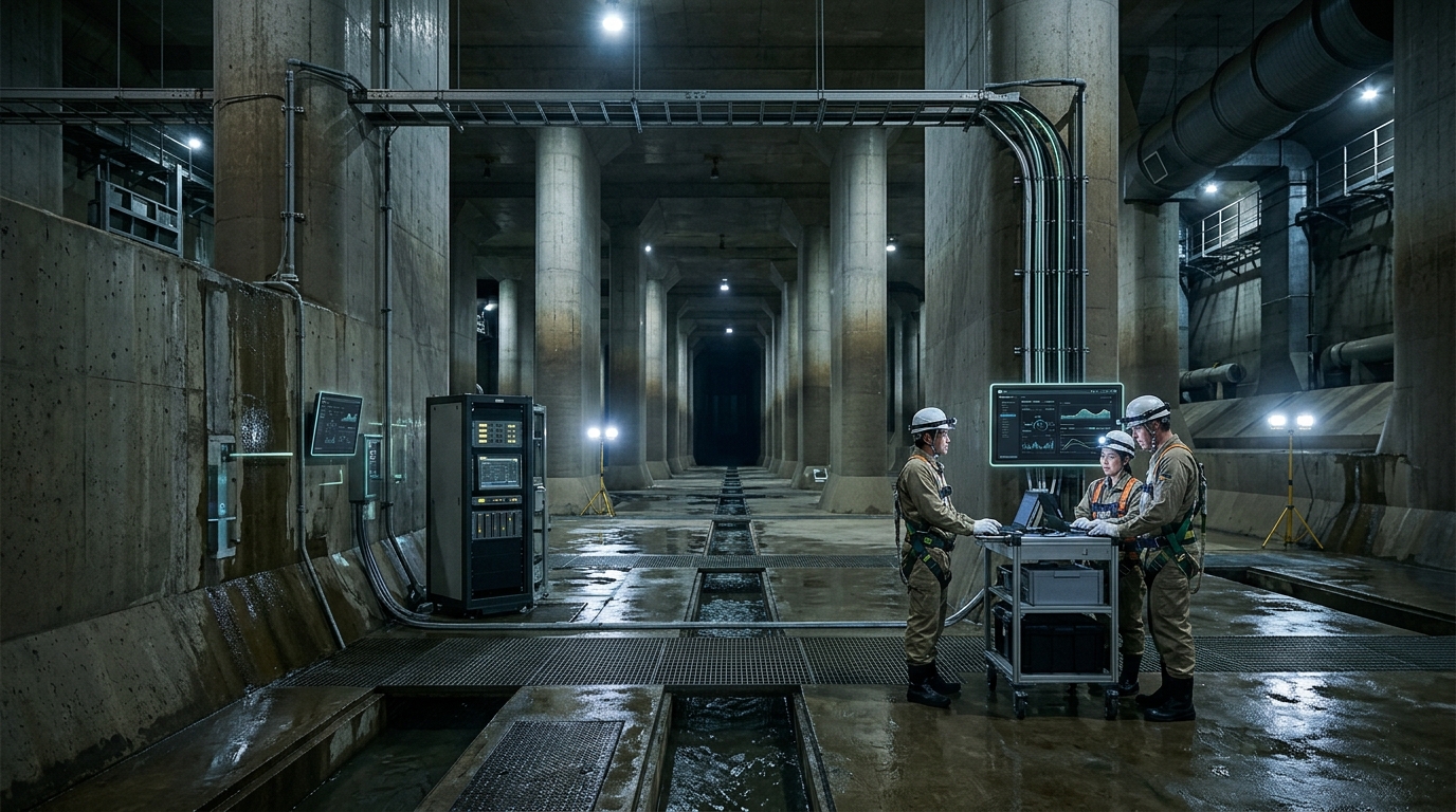 Underground Flood Control Infrastructure (G-Cans)