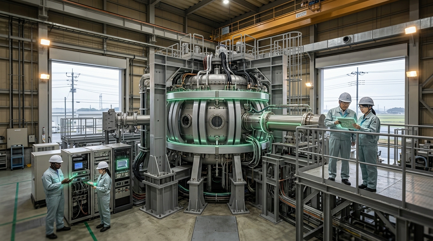 Fusion Research (JT-60SA Tokamak)