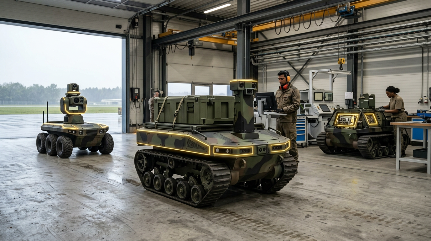 Autonomous Military Ground Robotics