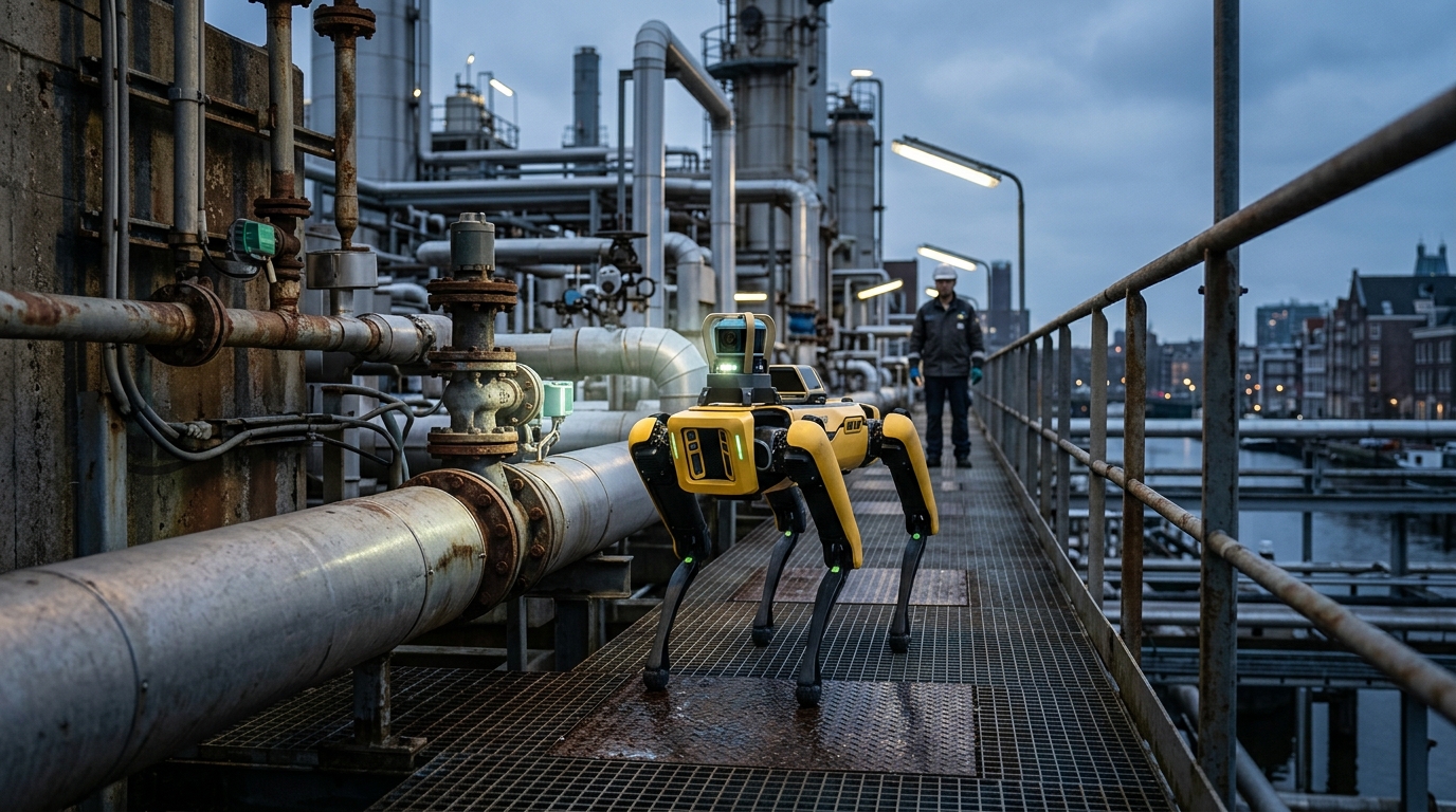 Quadruped Industrial Inspection Robots