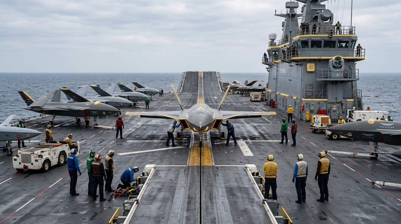 Carrier-Based UCAV Operations