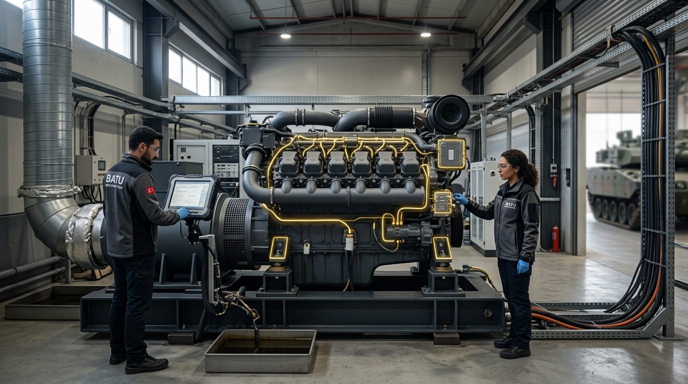 Indigenous Tank Diesel Engine