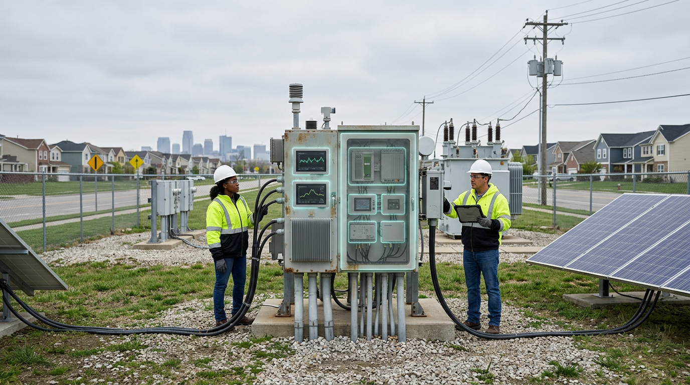 AI-Managed Distributed Energy Grid