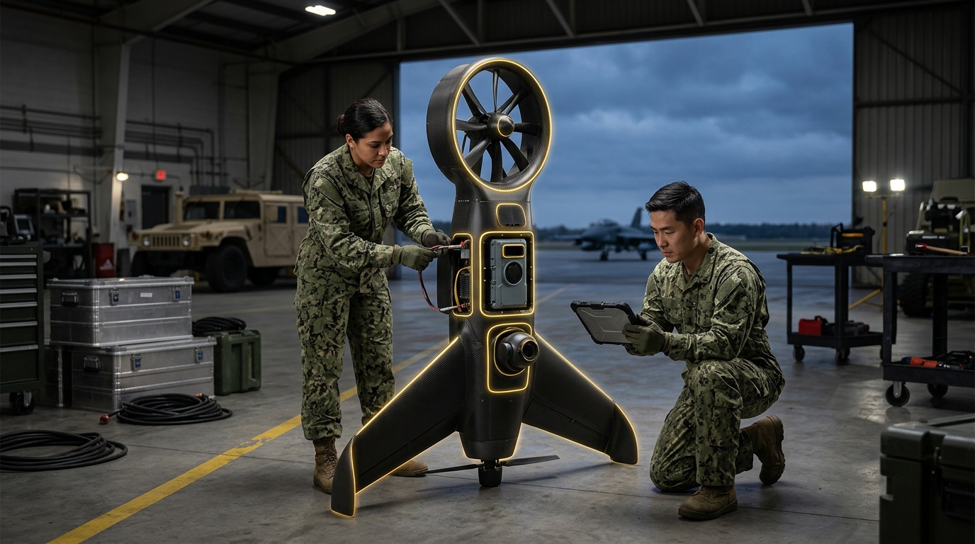 AI-Piloted Military Drones