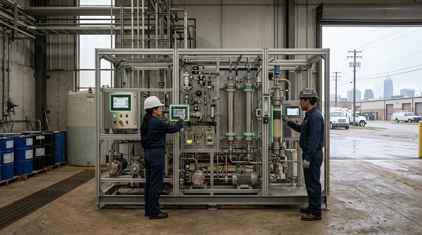 Continuous Rare Earth Element Separation Technology