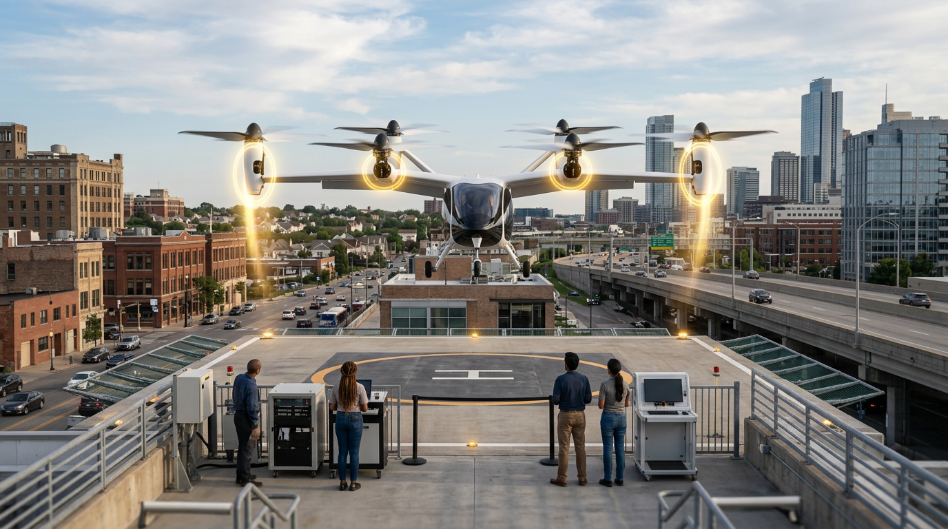 Electric Vertical Takeoff & Landing Aircraft (eVTOL)