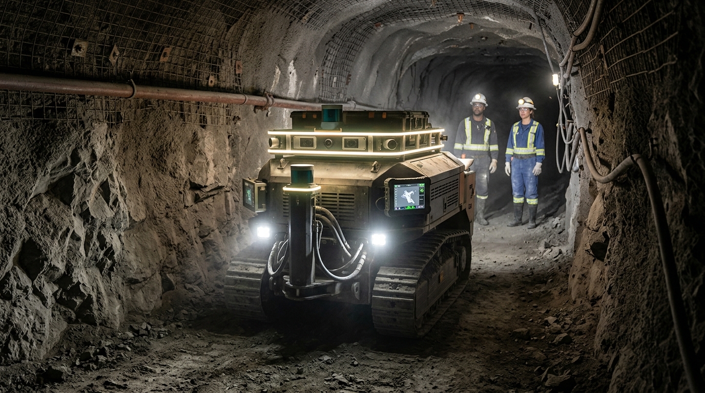 GPS-Denied Autonomous Underground Mining Systems
