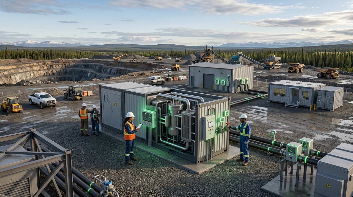 Nuclear-Powered Remote Mining