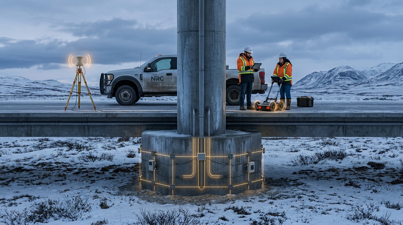 Permafrost Engineering and Monitoring Systems