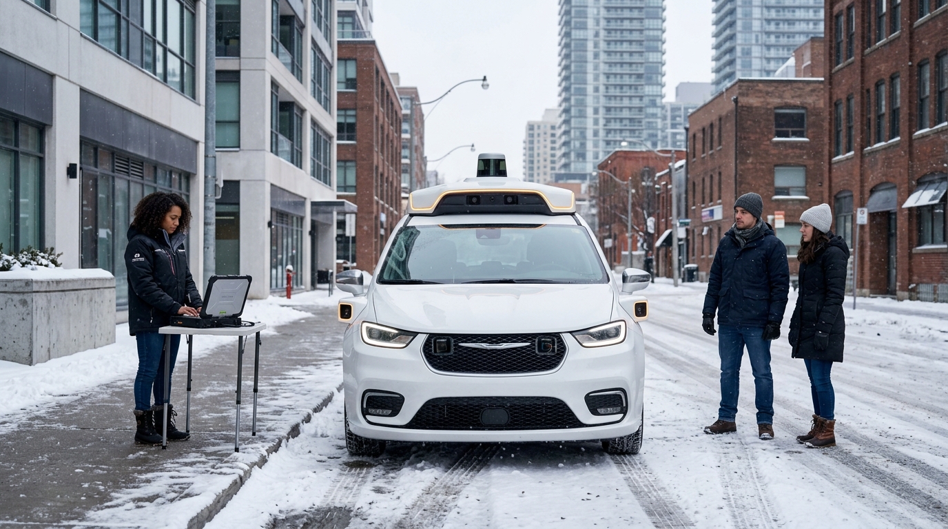 Autonomous Vehicle Winter Testing
