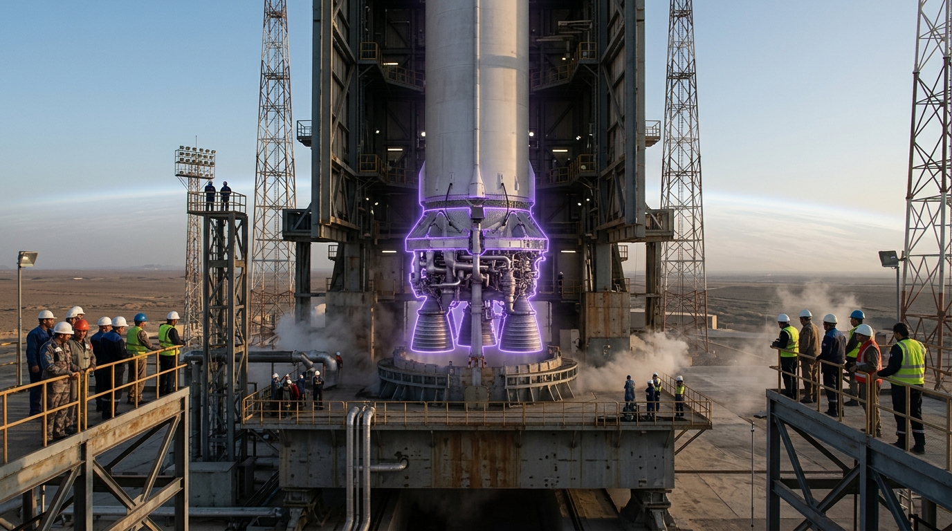 Liquid-Fuel Heavy Space Launch Vehicle