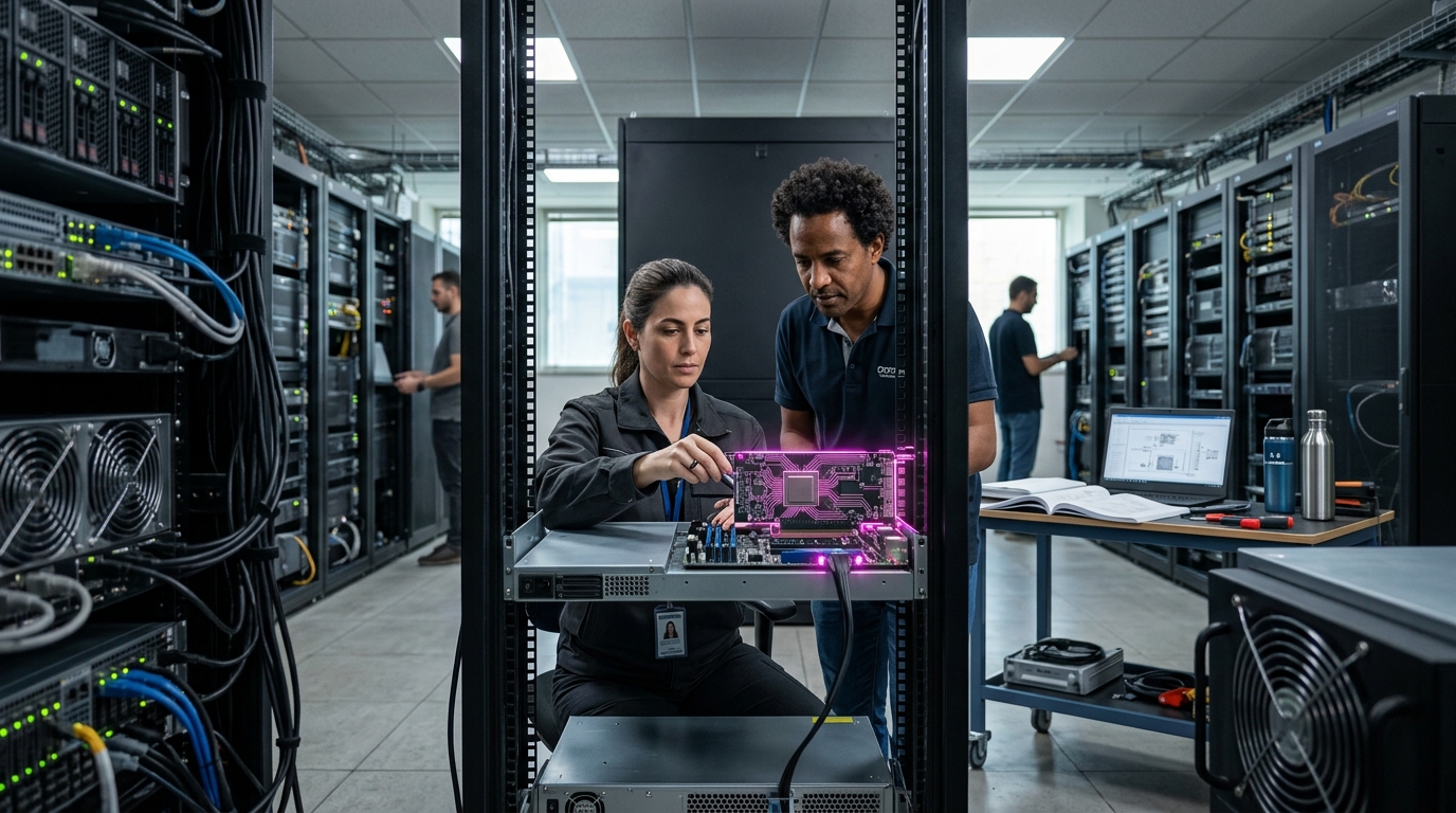 Custom AI Accelerator Chip Design