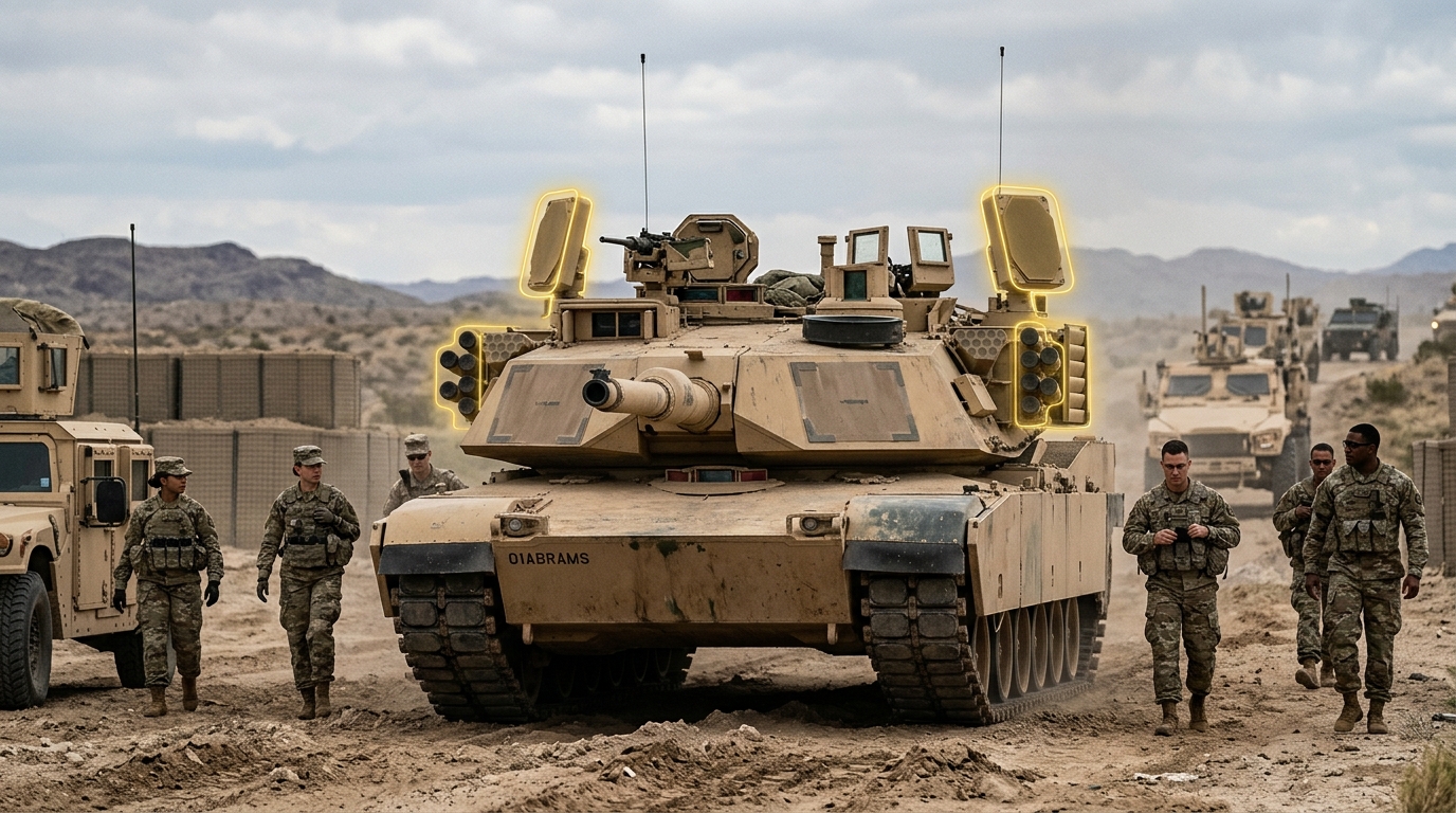 Active Protection System for Armored Vehicles