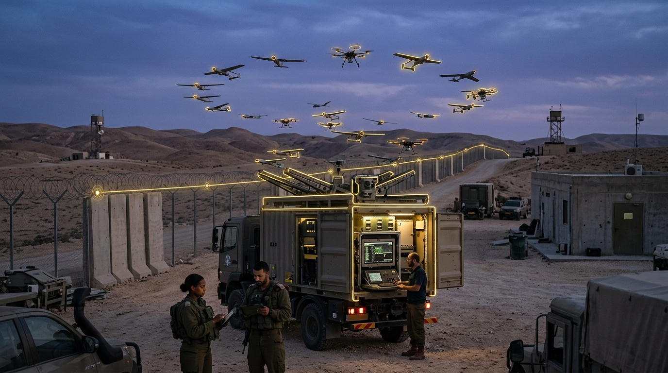 Autonomous Multi-UAV Swarm Operations