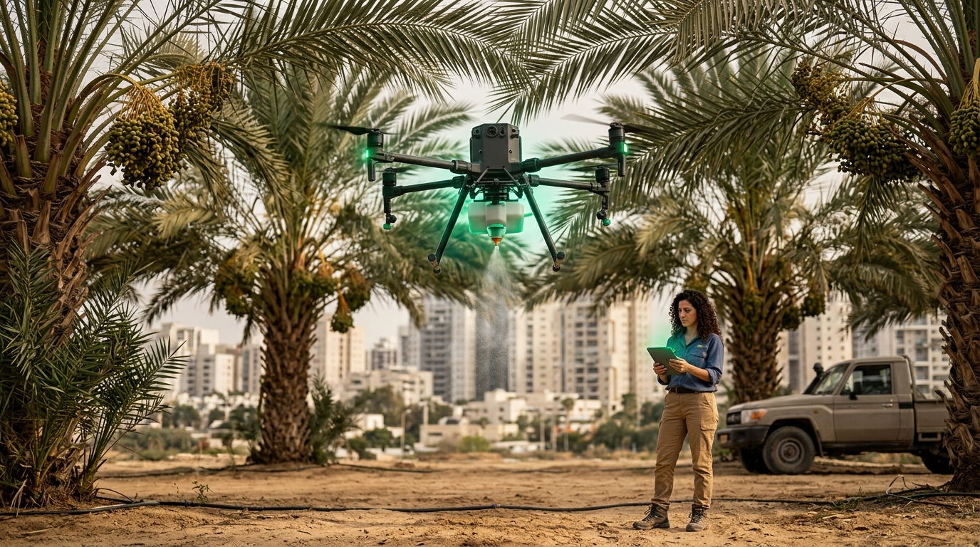 Drone-Based Precision Pollination Technology