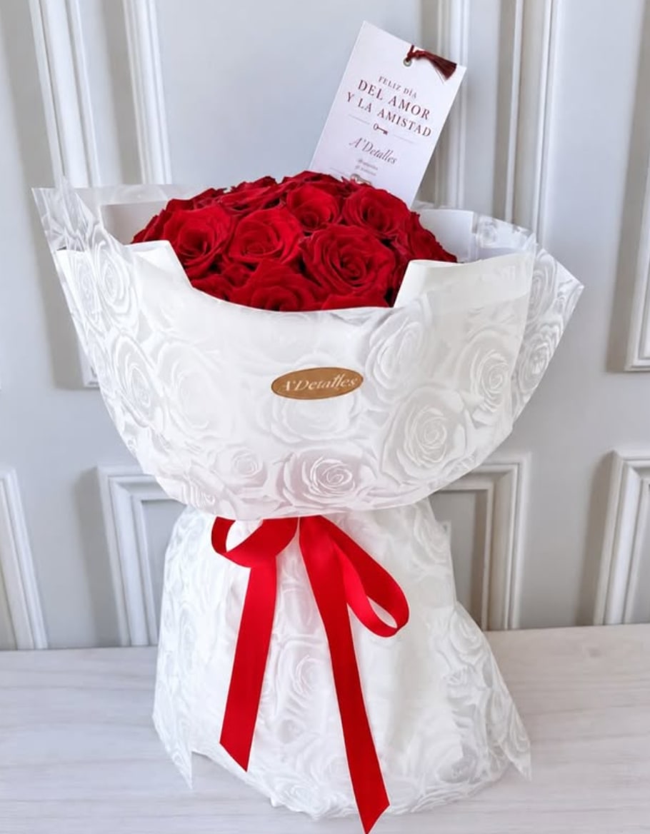 Adetallesbq - Rosas Rojas