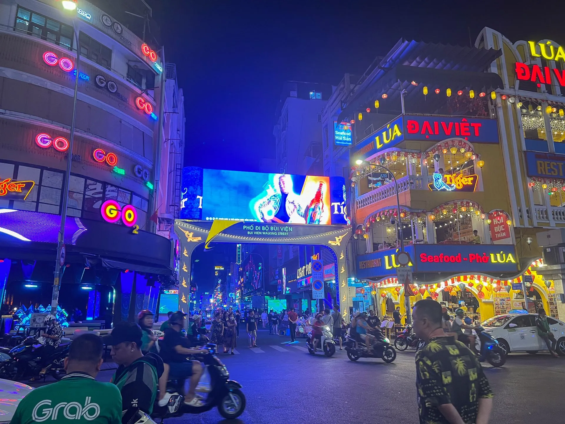 Straßen von Ho-Chi-Minh-Stadt