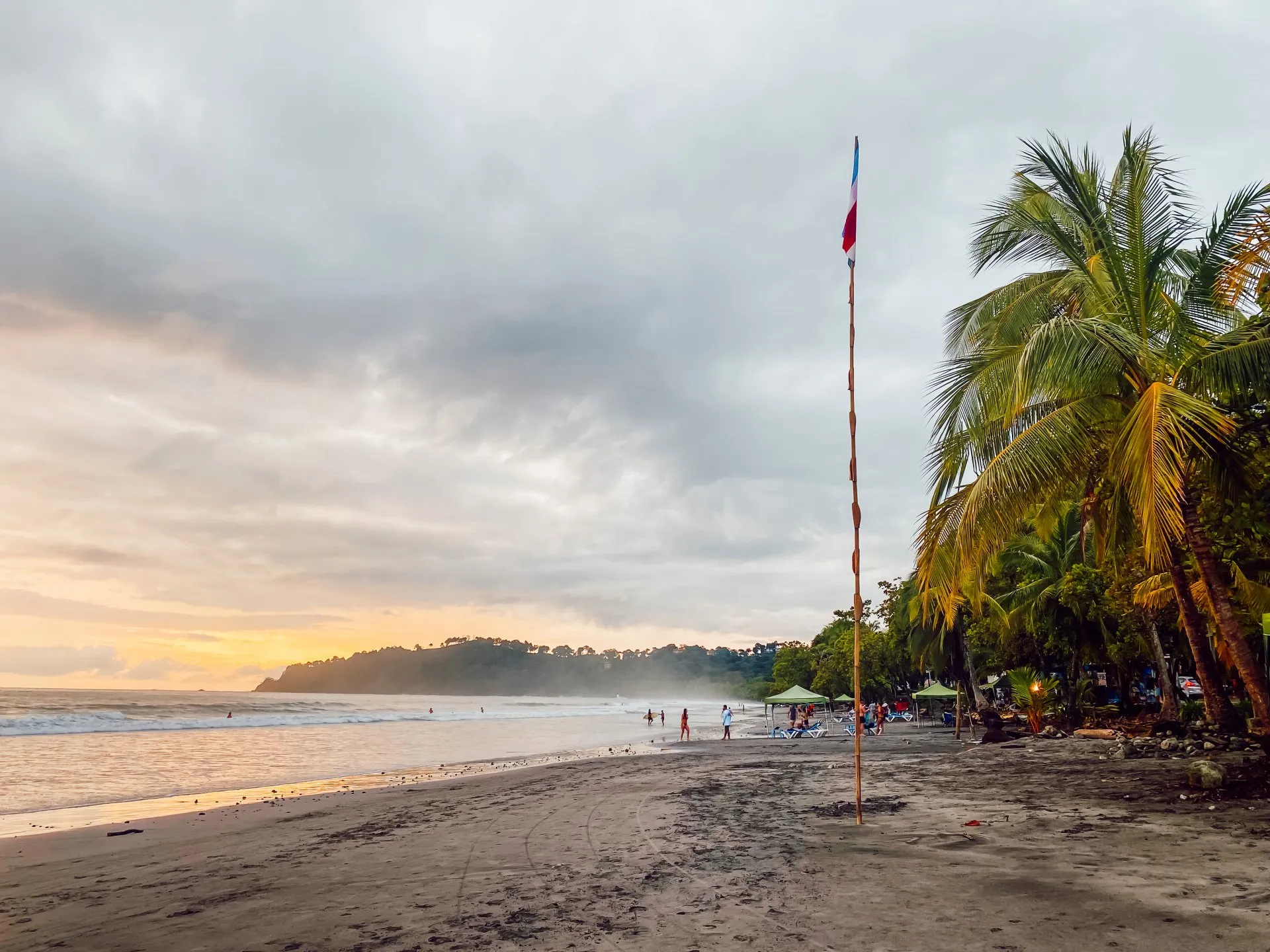 Playa Espadilla Norte bei Manuel Antonio