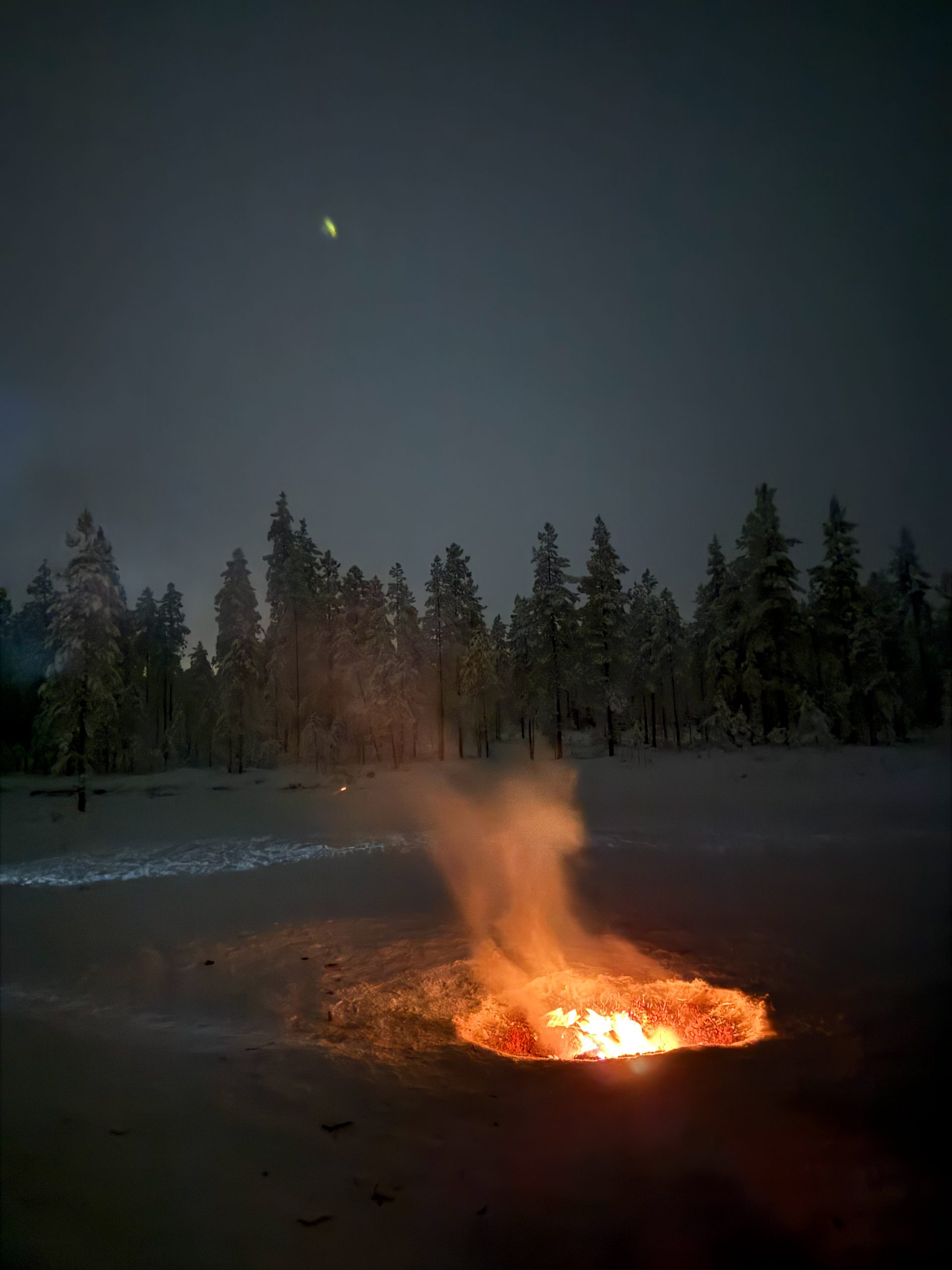 Arctic Aurora Chase mit dem Schneemobil, Rovaniemi