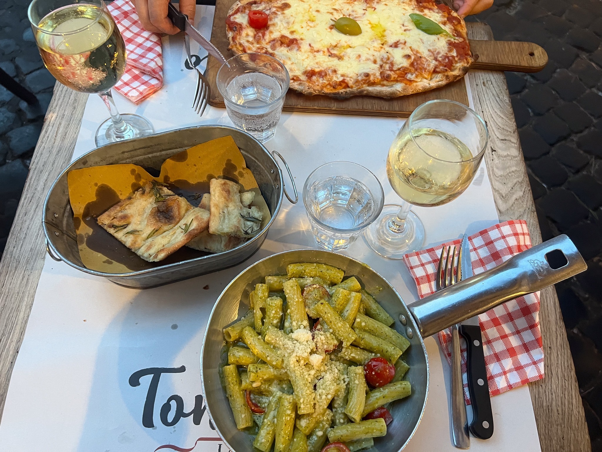 Tonnarello, Rom