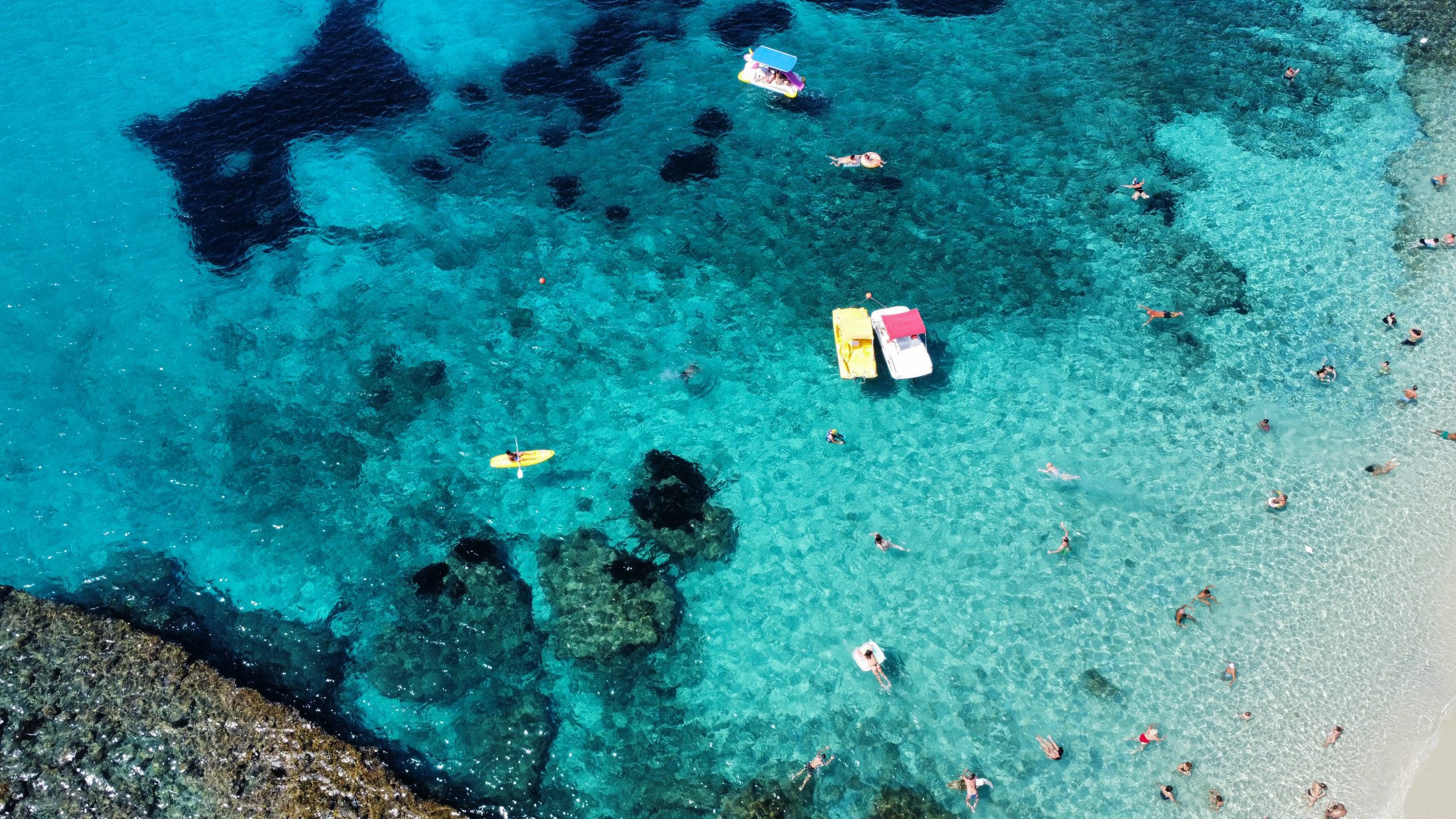 Grotticelle Beach in Capo Vaticano, Tropea